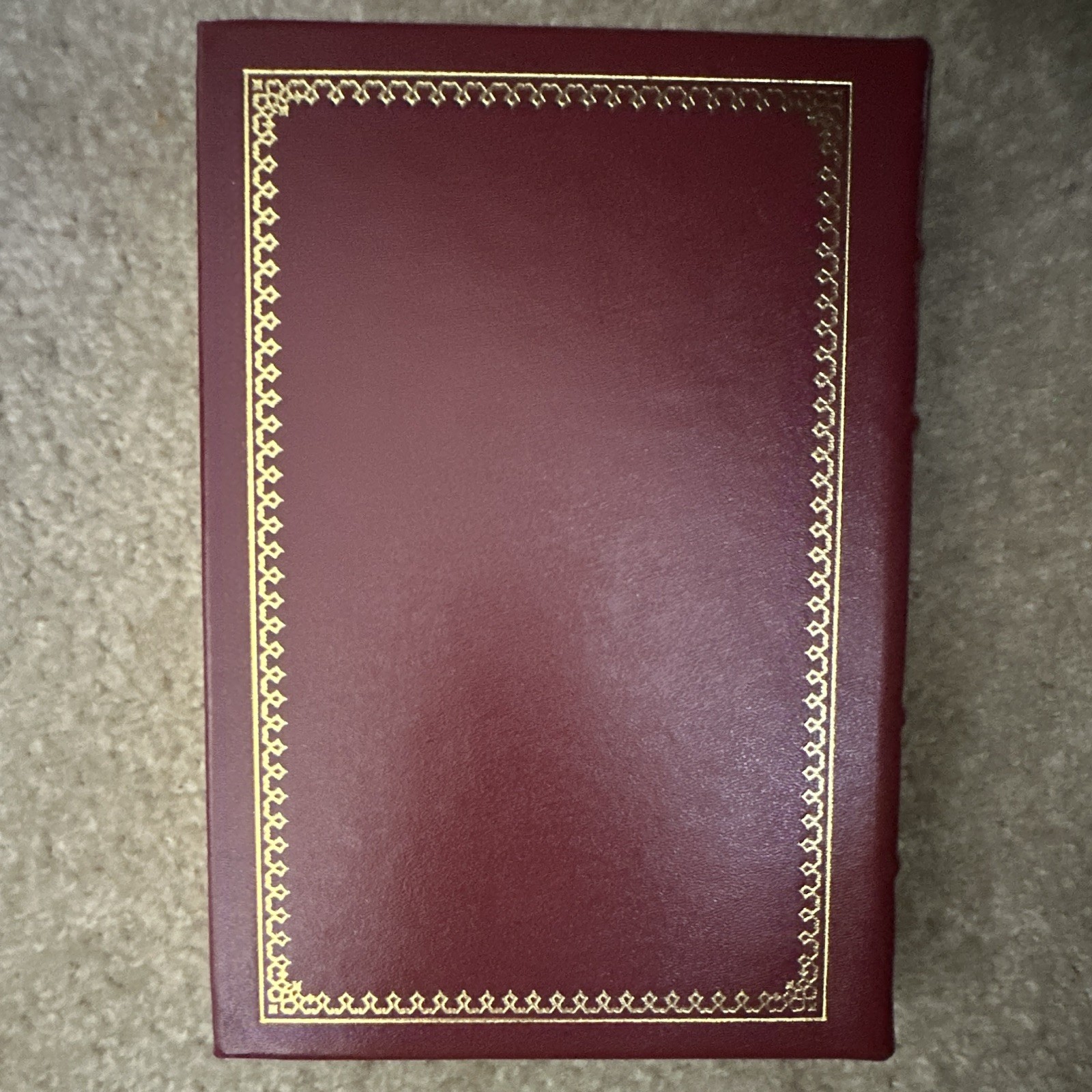 Dune Frank Herbert Hardcover Leather Bound Science Fiction Novel (English)