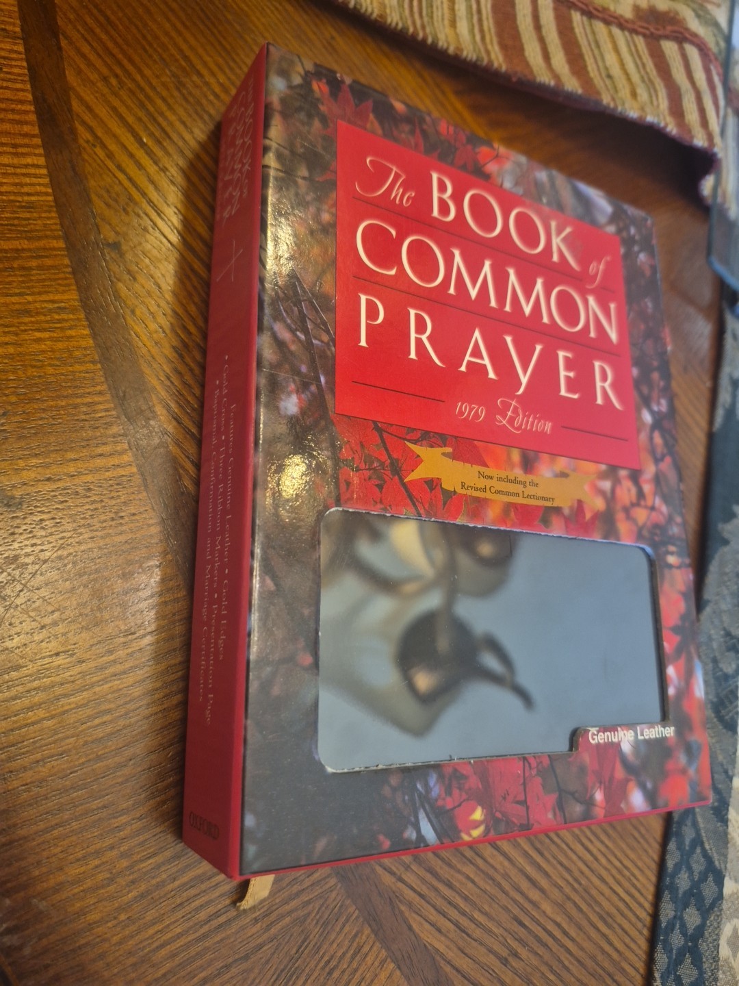 Book of Common Prayer Personal, Genuine Leather Burgundy by Not Available (2008,