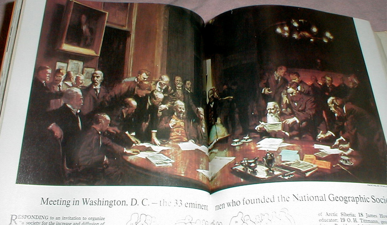 National Geographic Magazine Index 1947-1976 Vintage Hardcover with Dust Jacket