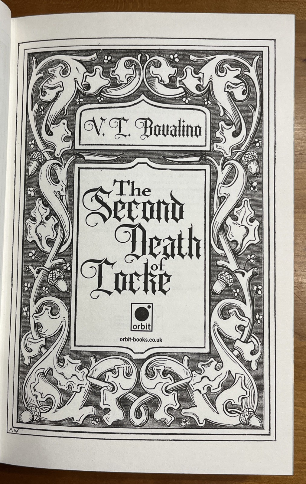 The Second Death of Locke Illumicrate Bovalino Sprayed Edges HC/DJ 2025