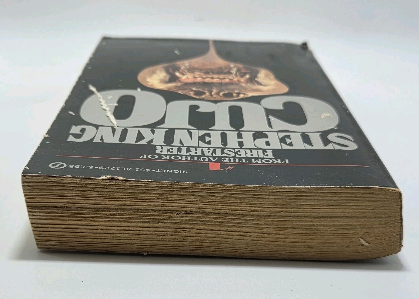 Cujo Stephen King Book August 1982 1st Signet Printing Paperback Horror Classic
