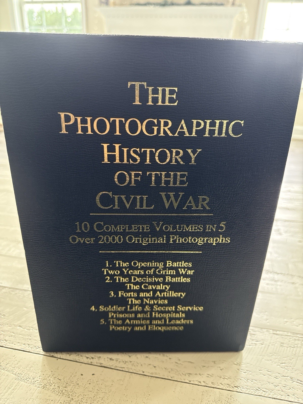 The Photographic History of the Civil War 5 Volume HC DJ Box Set Illustrated