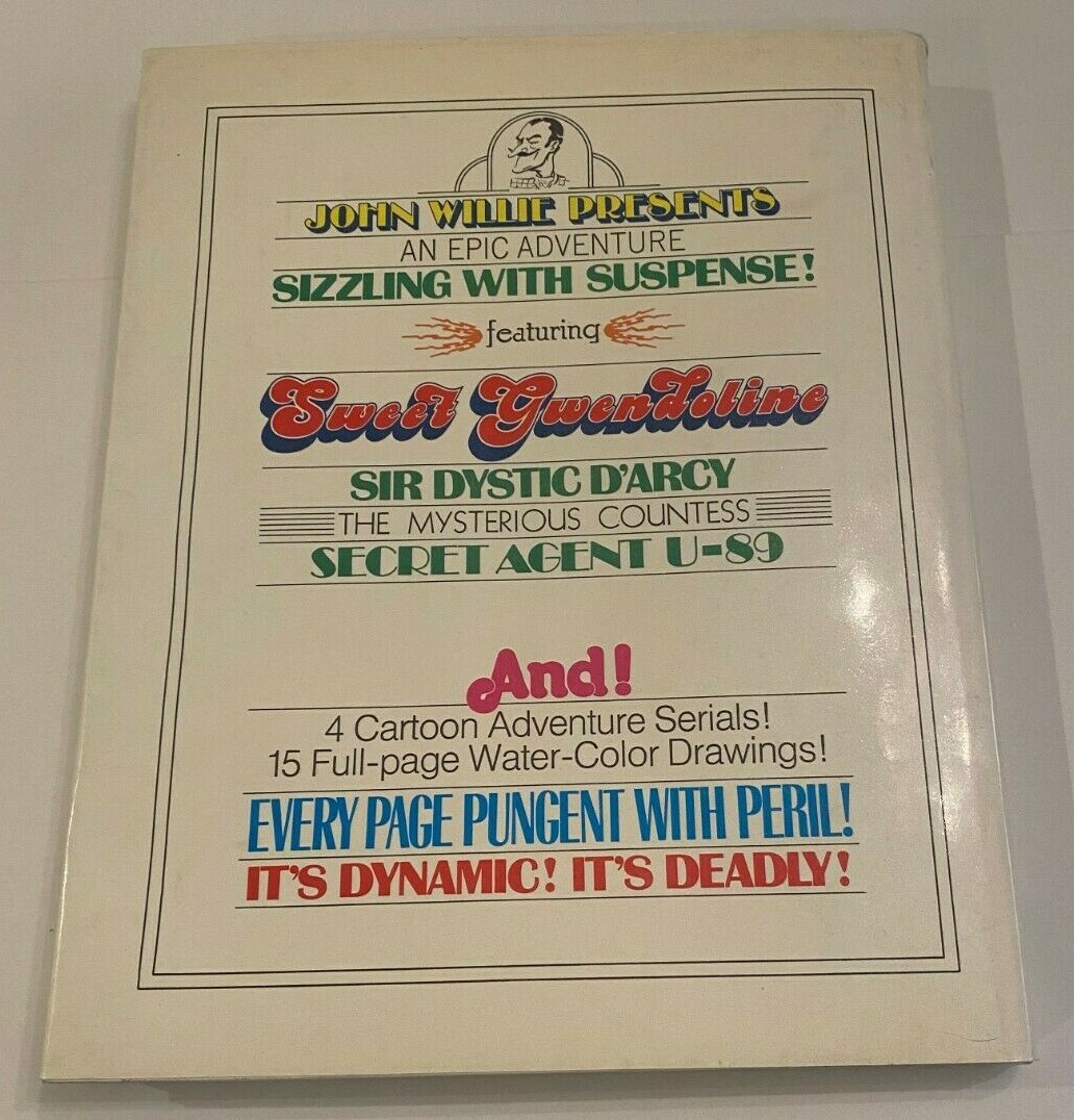 ADVENTURES OF SWEET GWENDOLINE, FIRST EDITION By John Willie – FIRST PRINTING