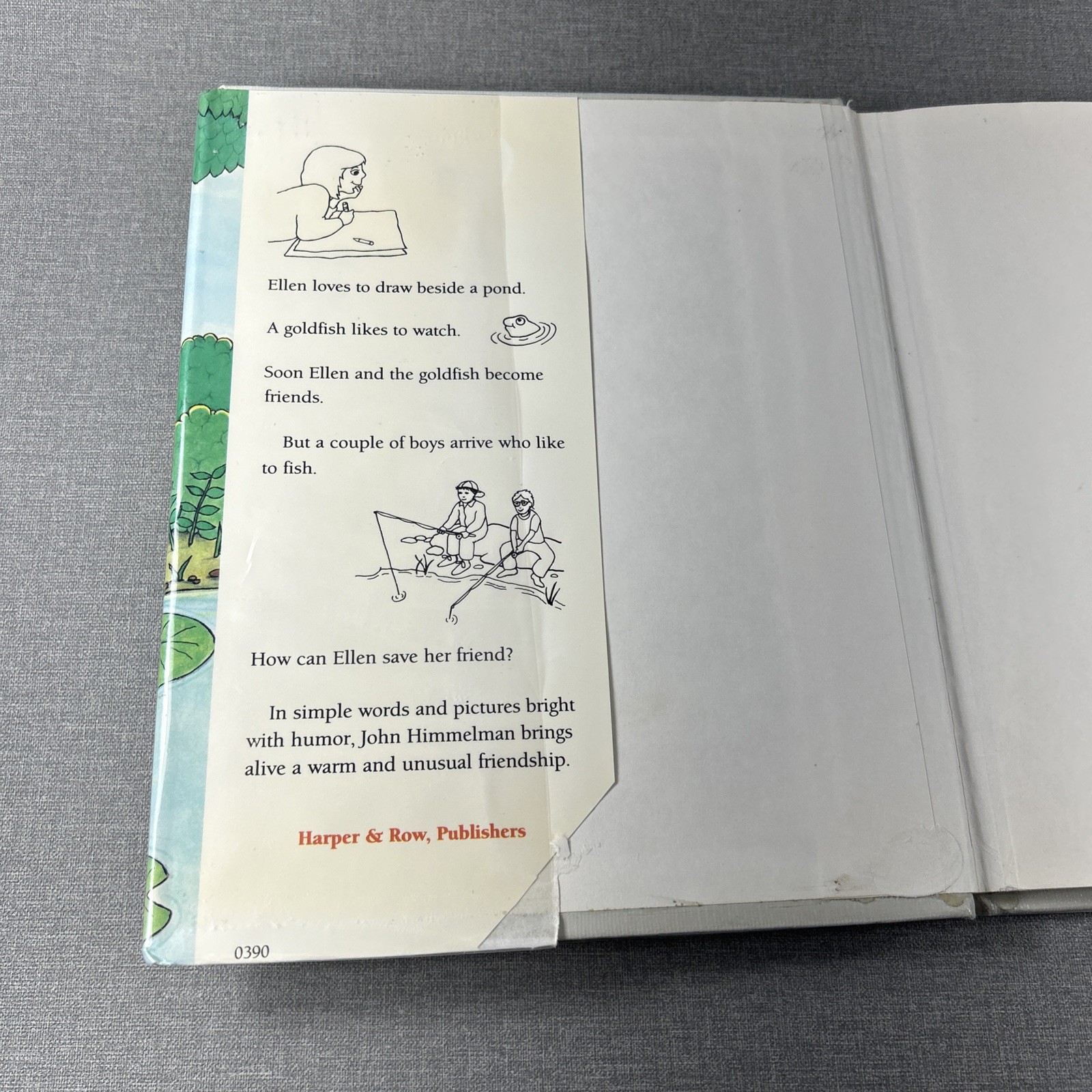 Ellen and the Goldfish John Himmelman 1990 Hardcover Book