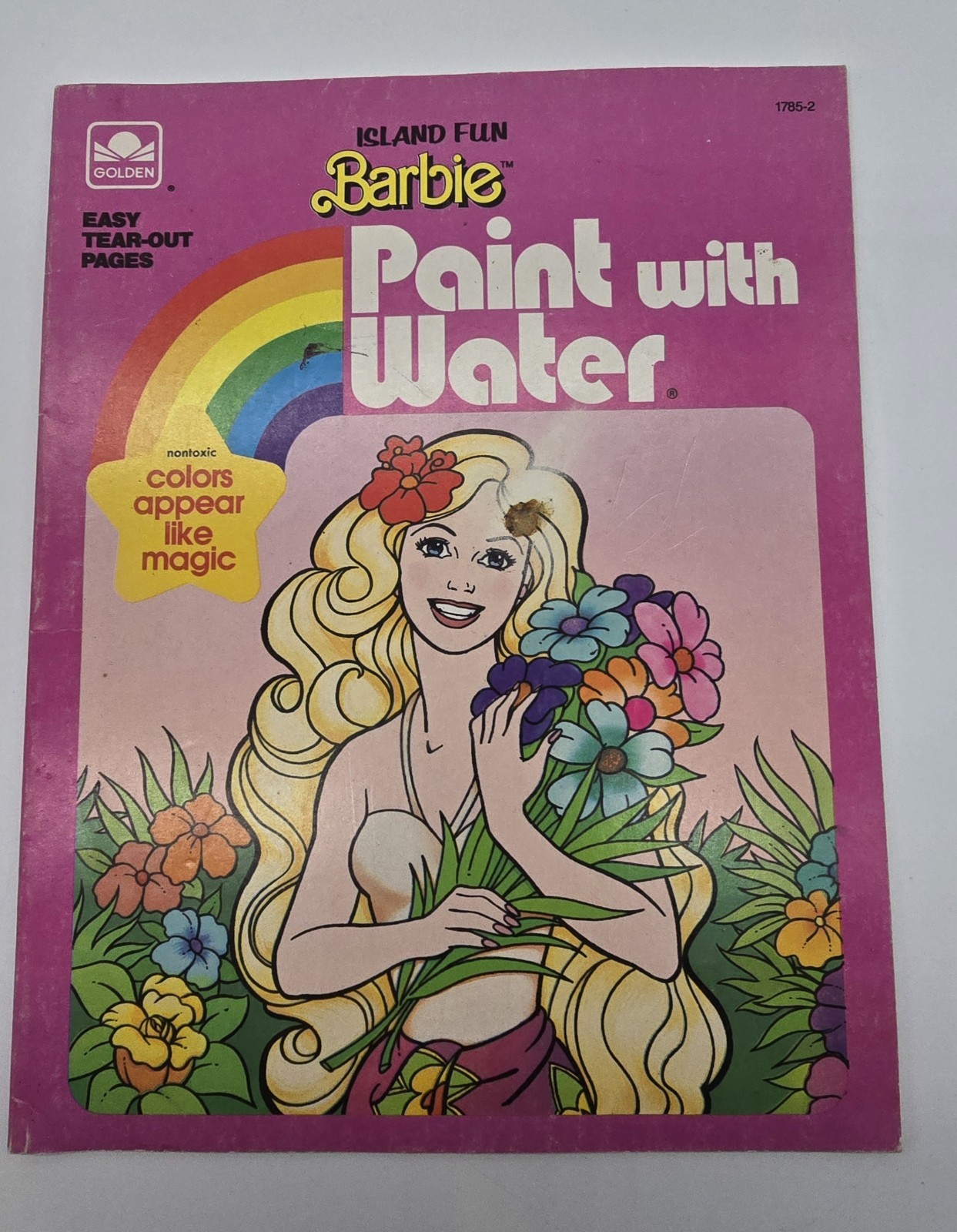 12 Vintage Barbie Coloring Paint Press Out Activity Books Lot Used Various Con.