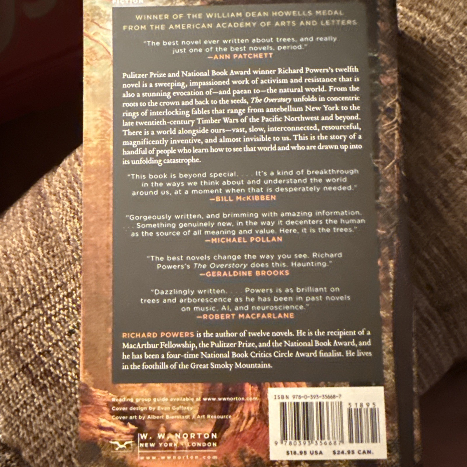Overstory : A Novel by Richard Powers (2019, Trade Paperback)