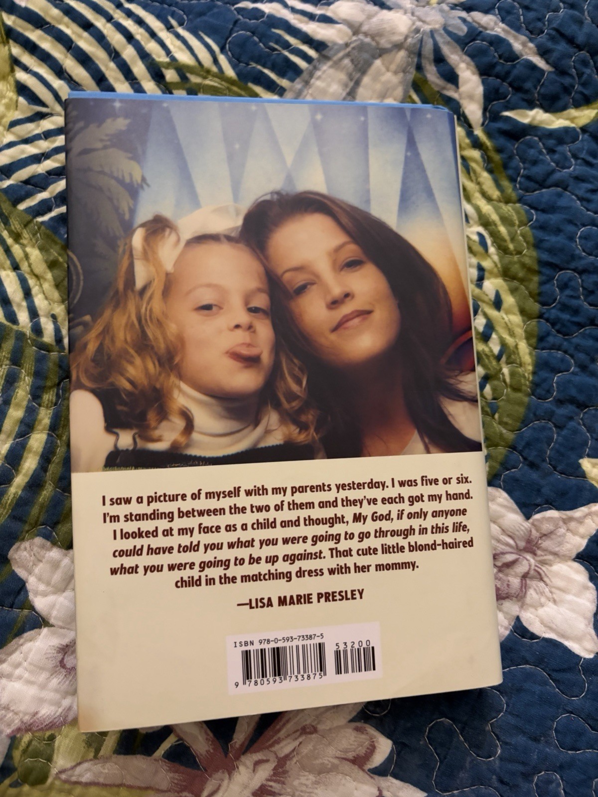 From Here to the Great Unknown Lisa Marie Presley Memoir Hardcover Book