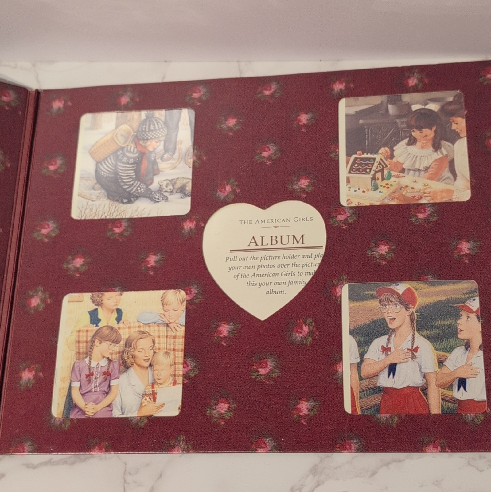 Pleasant Company American Girls Pastimes Portfolio Box Set Games