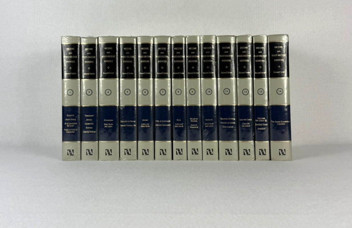 Nicene Post-Nicene Fathers Second Series 13 Vol SEALED Hendrickson Set Lot