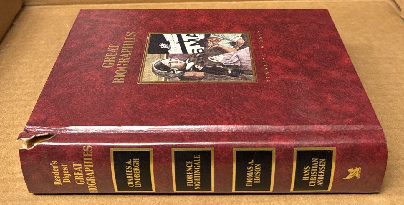 Reader’s Digest Great Biographies by Reader’s Digest Editors (1987, HC, GOOD)