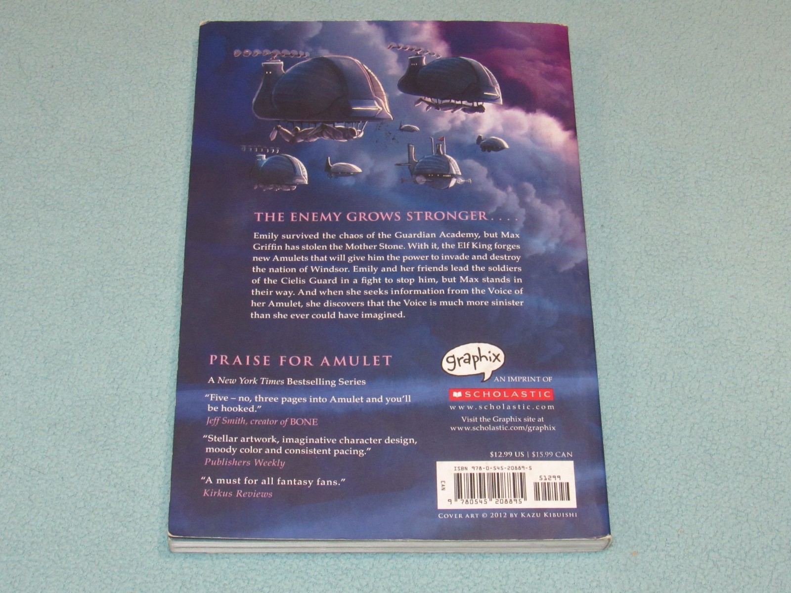 AMULET #1-8 by Kazu Kibuishi (Box Set, 2018) ~1,2,3,4,5,6,7,8~ Trade Paperback