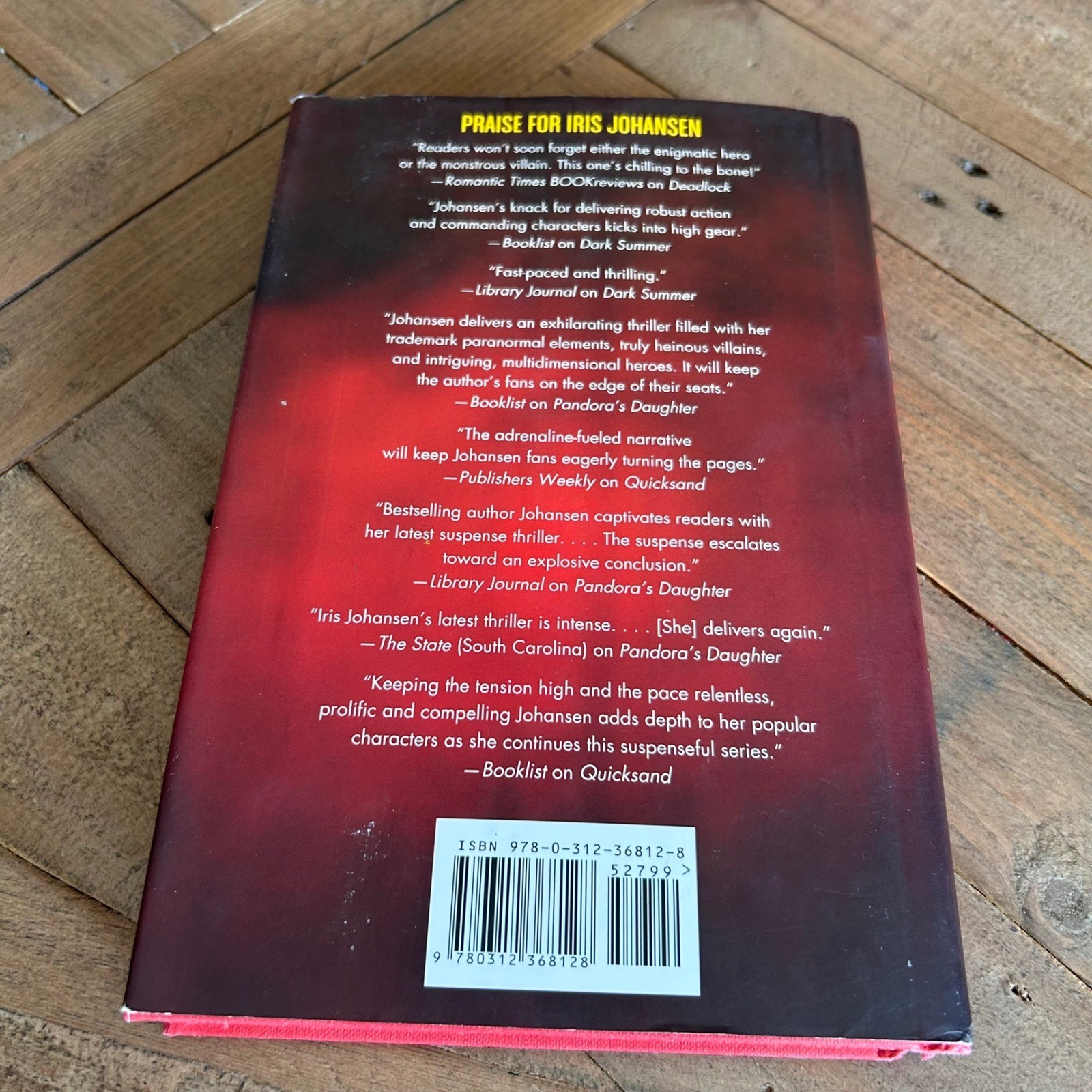 Blood Game Iris Johansen Eve Duncan Forensics Thriller 1st Ed Hardcover 2009