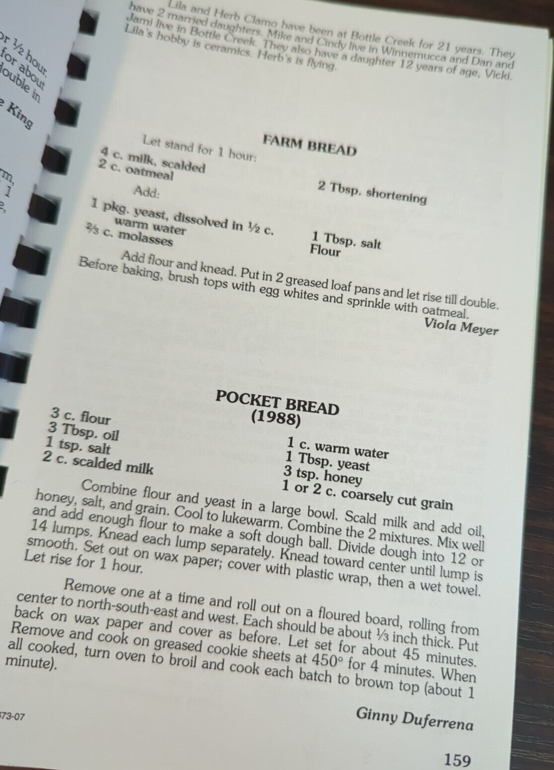 Partyline #3 Cookbook, Jackson Mountain Community, 1981, Community Cookbook