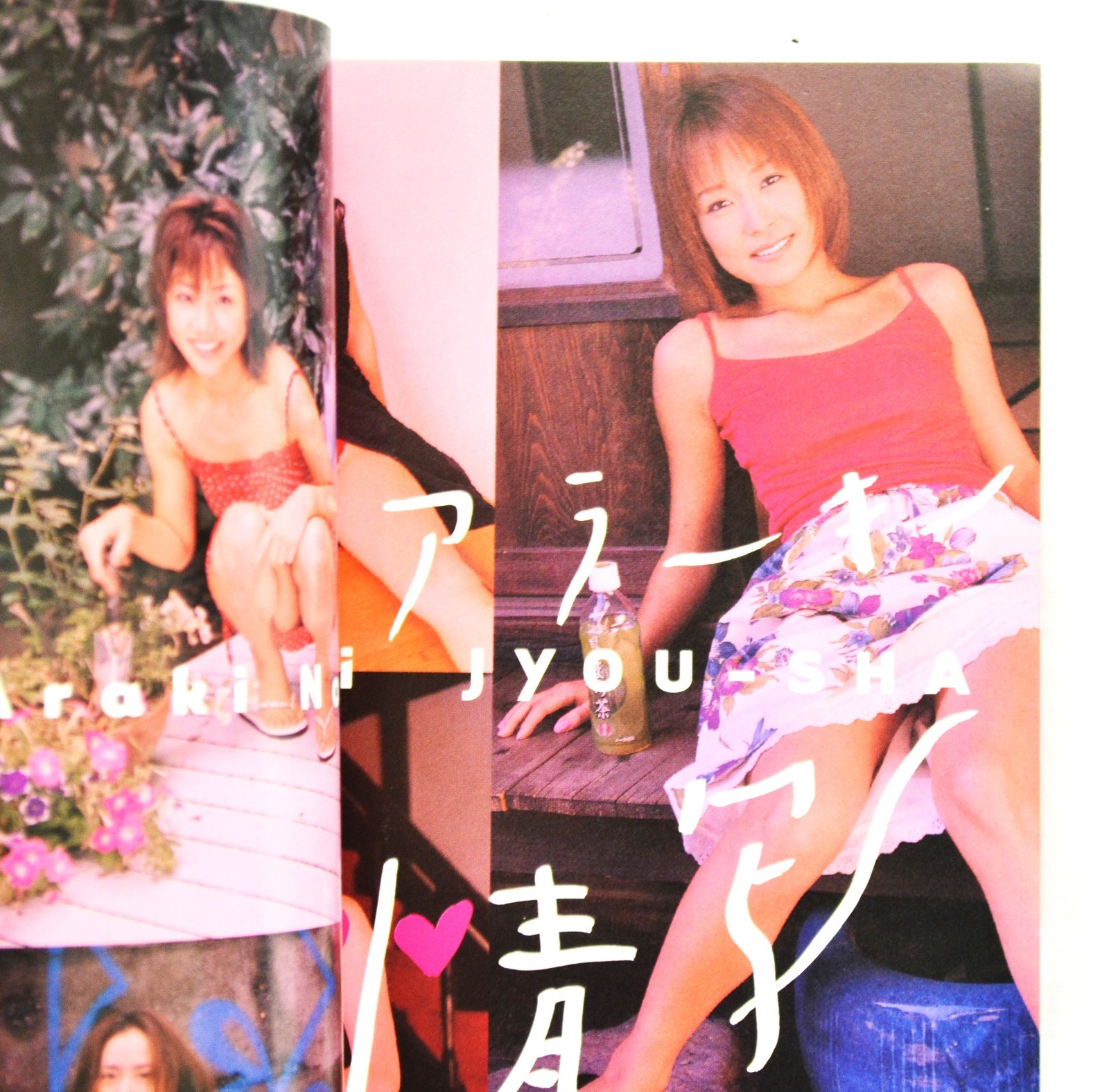 Nobuyoshi Araki photo book nude photographs 17 Idols 14.8×10.4cm 148P 1ED Obi
