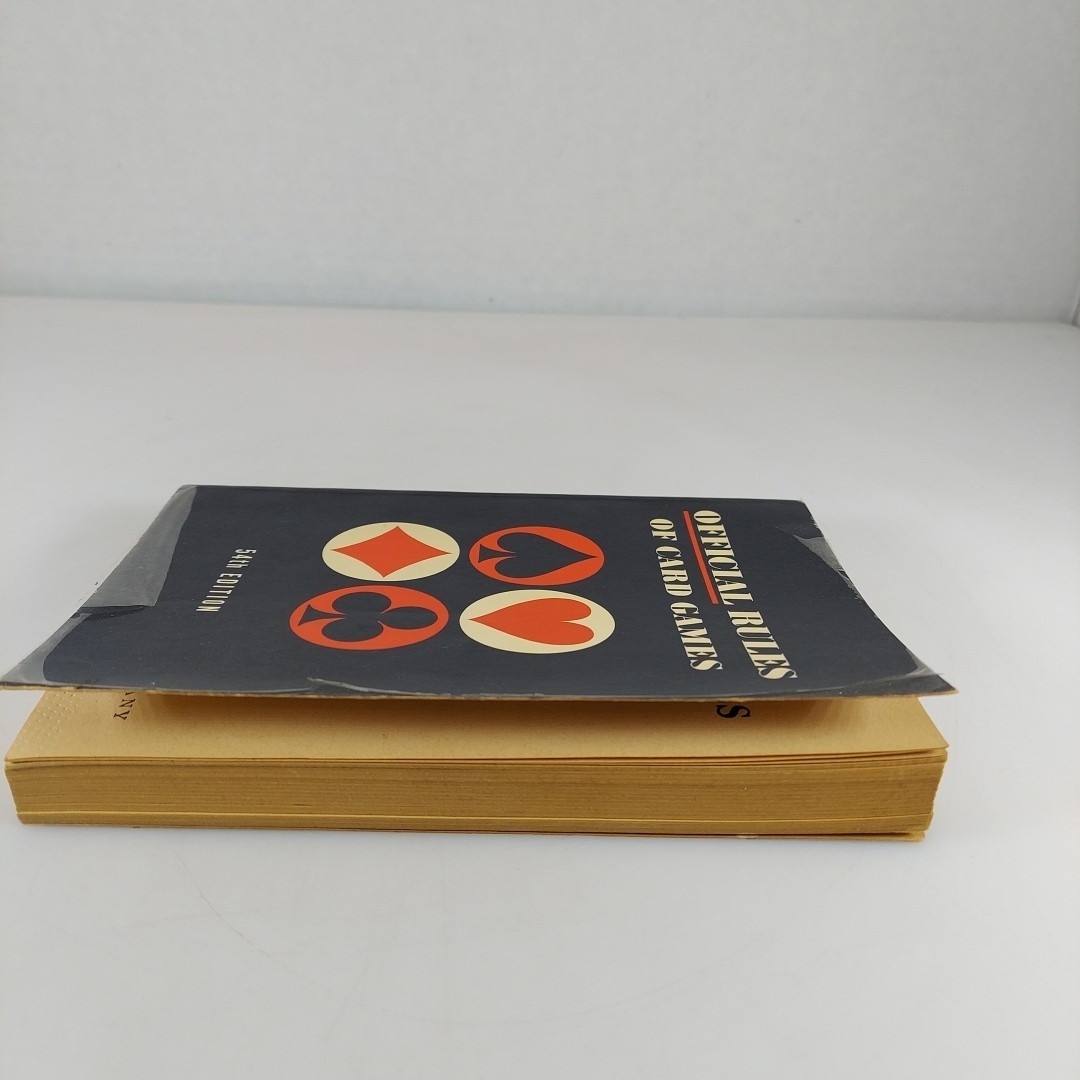 The Official Rules Of Card Games 54th Edition 1966 Whitman PB