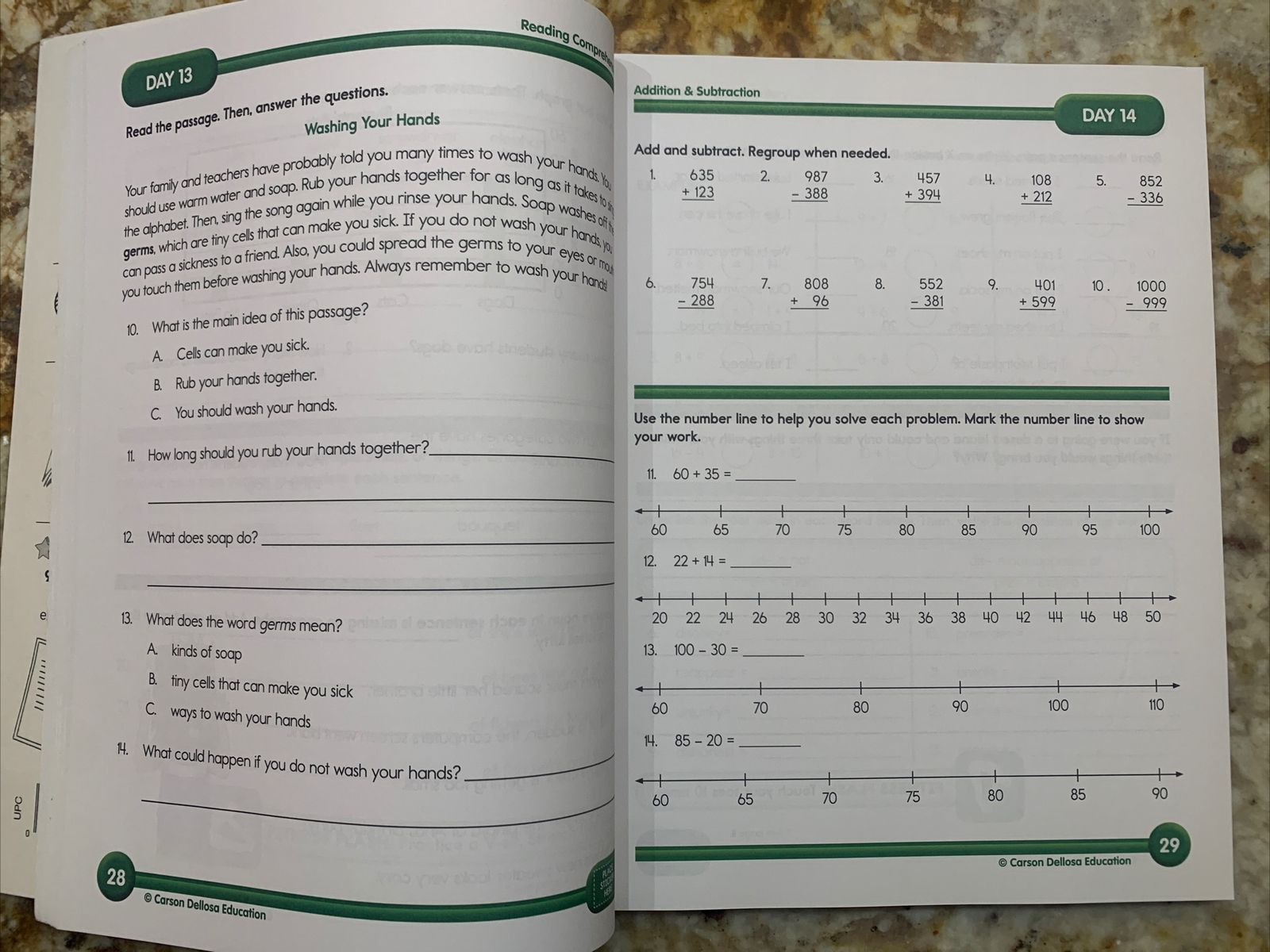 Summer Bridge Activities – Grades 2 – 3, Workbook for Summer Learning Loss, Ma..