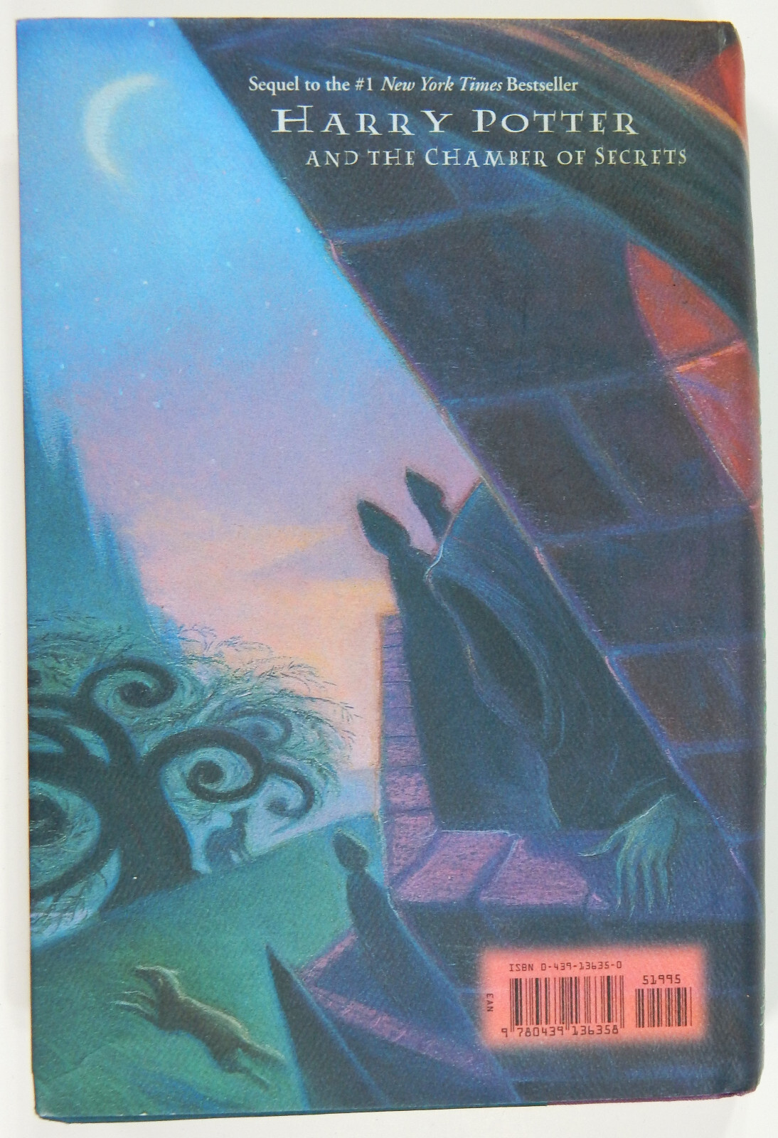 HARRY POTTER PRISONER OF AZKABAN HARDCOVER 1st AMERICAN EDITION 1999 BOOK COVER