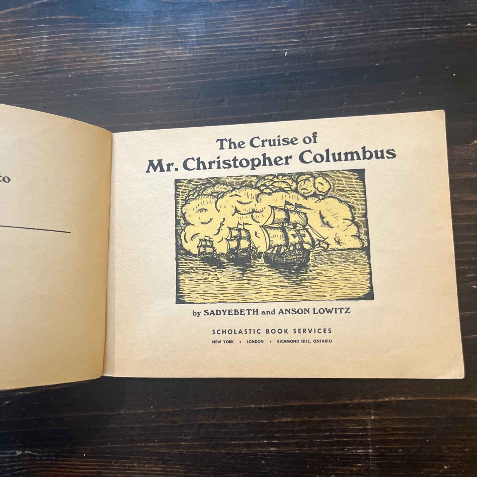 Lot Of 3 Vintage Christopher Columbus Picture Books Biography, Class Library