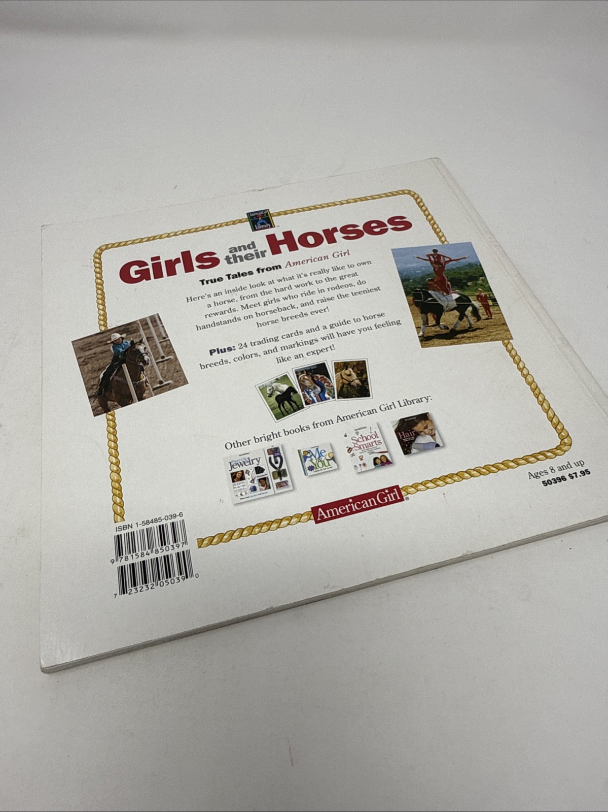 The American Girl Library: “Girls & Their Horses True Tales” Paperback Y2k Kids