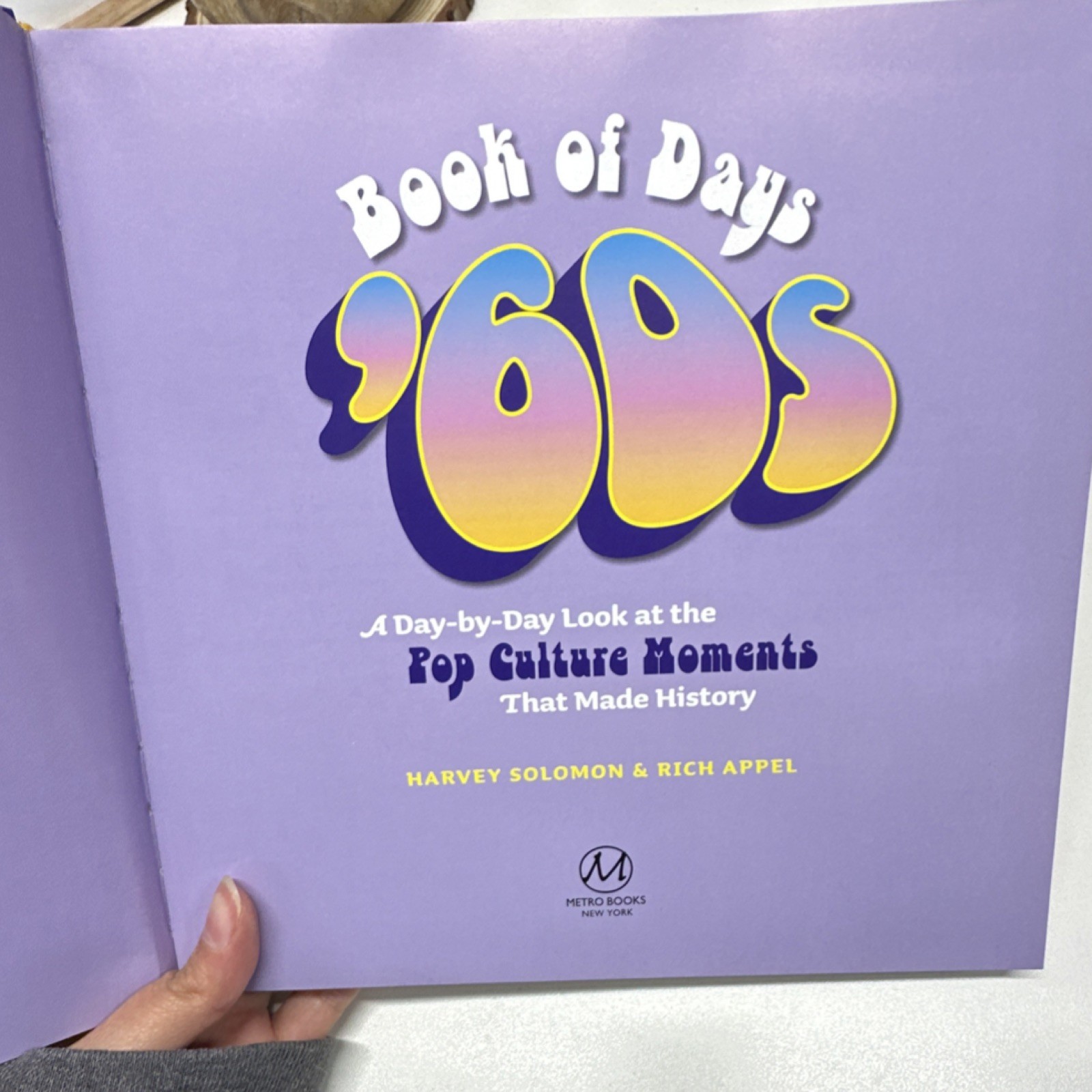 Book of Days ’60s by Rich Appel & Harvey Solomon, Hardcover, Includes CD