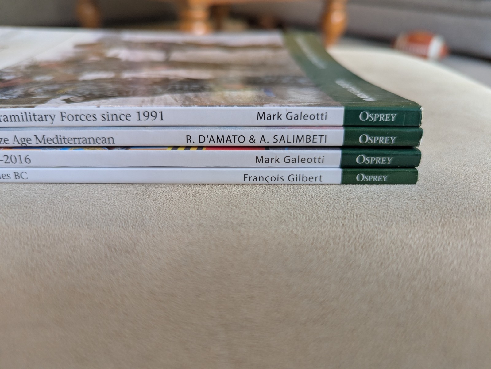 Osprey Elite Series: 4 Volumes, Osprey Publishing, Military History