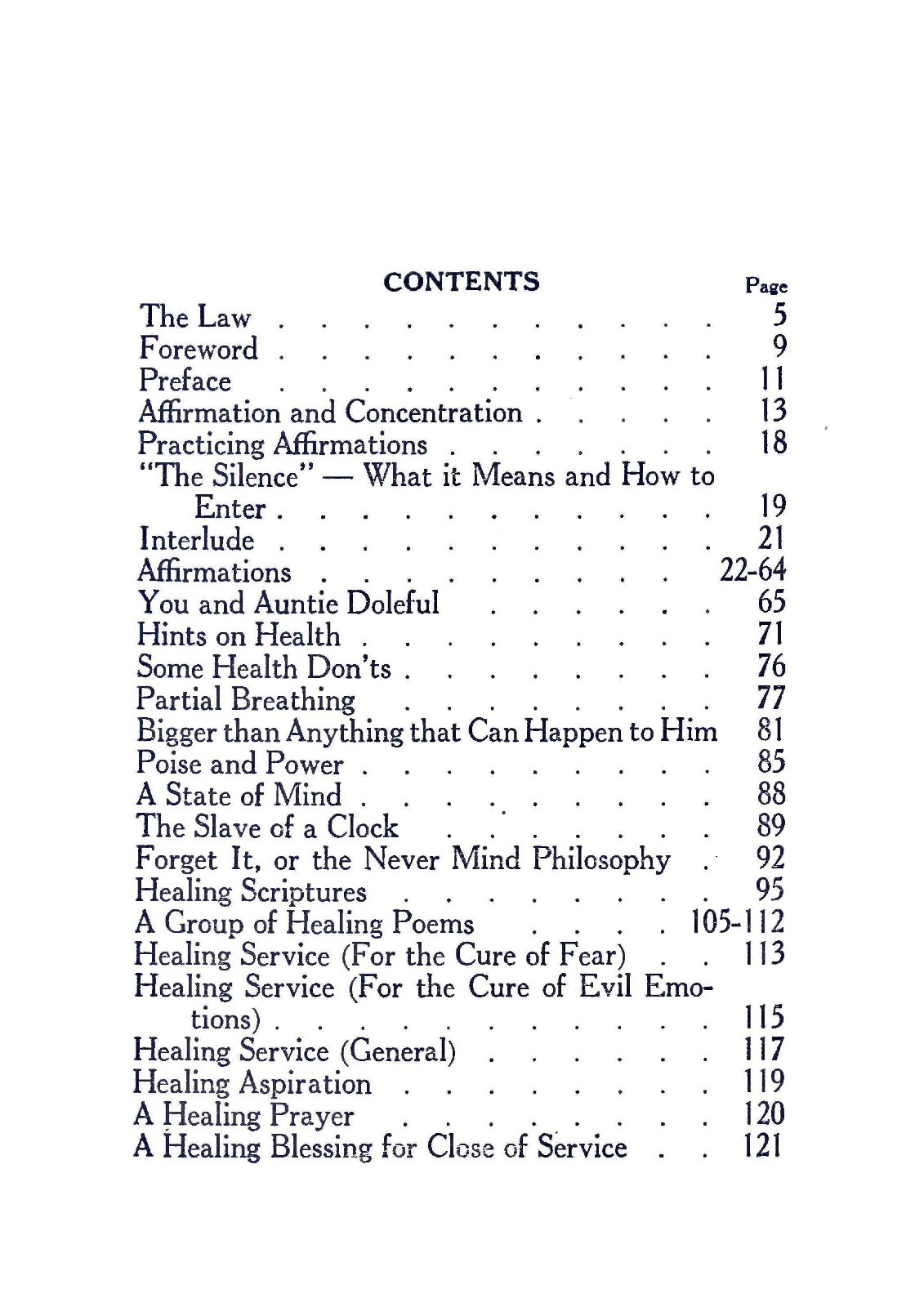 Healing Affirmations “1921” 124 Pages