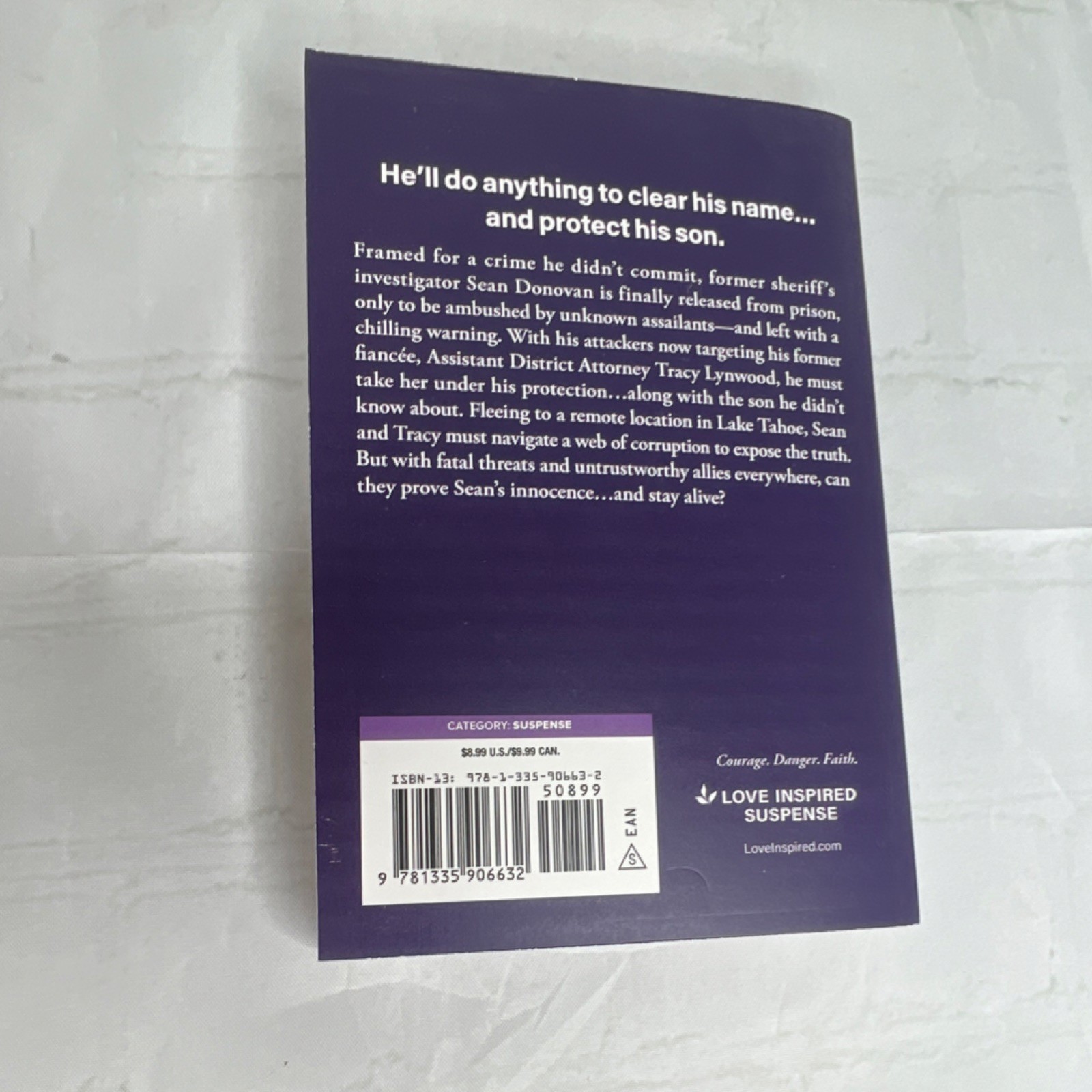 Love Inspired Suspense Pursued on the Run by Terri Reed Large Print Paperback
