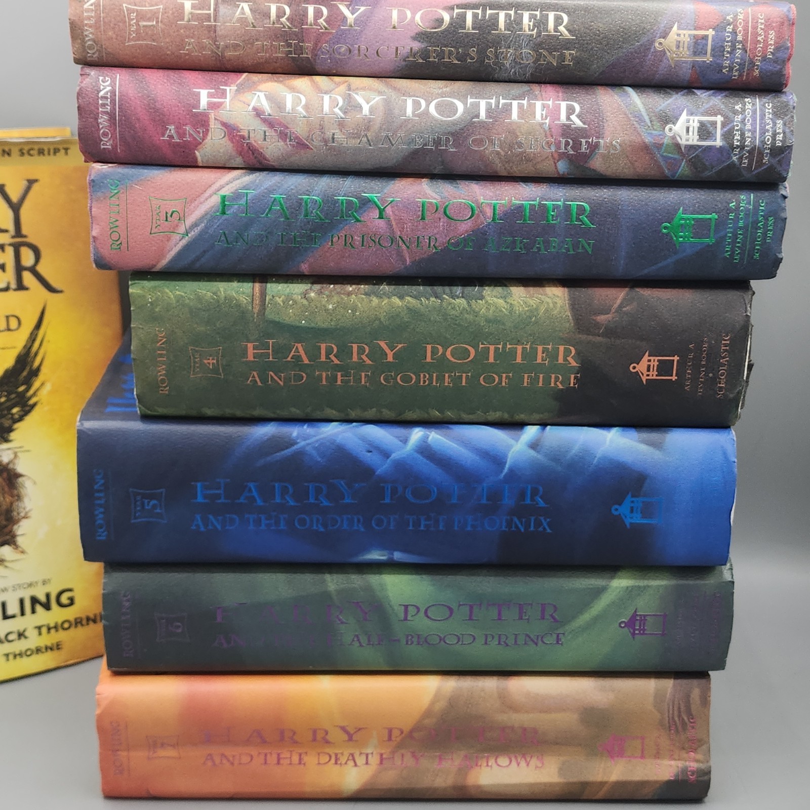 Harry Potter Series – Complete Hardcover Set 1-7 & The Cursed Child J K Rowling