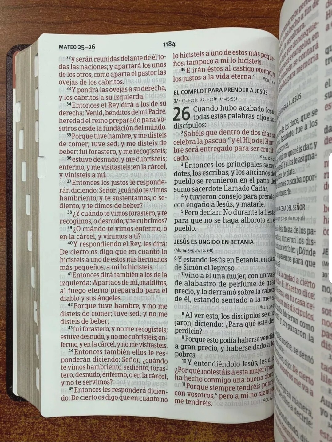 RVR 1960 Biblia Letra Gigante con Referencias, Borgoña Imitación Piel Con índice