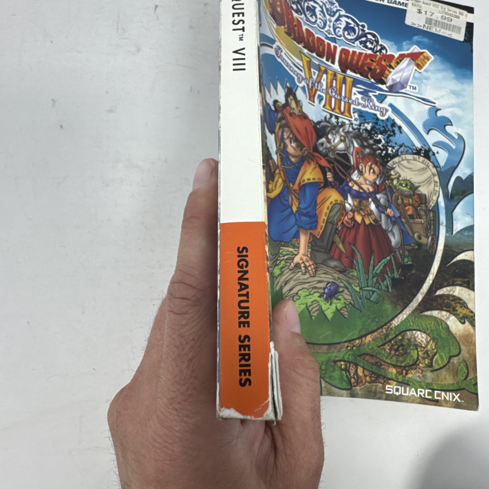 Dragon Quest VIII Journey of the Cursed King Strategy Guide w/ Exclusive Foldout