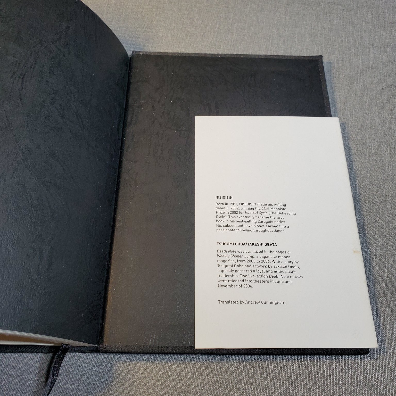 Death Note Another Note Los Angeles BB Murder Cases NisiOisiN 2008 Second
