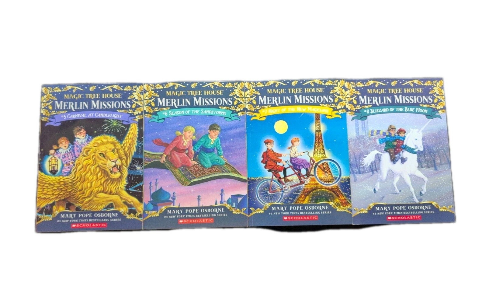 Magic Tree House Merlin Missions Books 1-25 Boxed Set by Mary Pope Osborne
