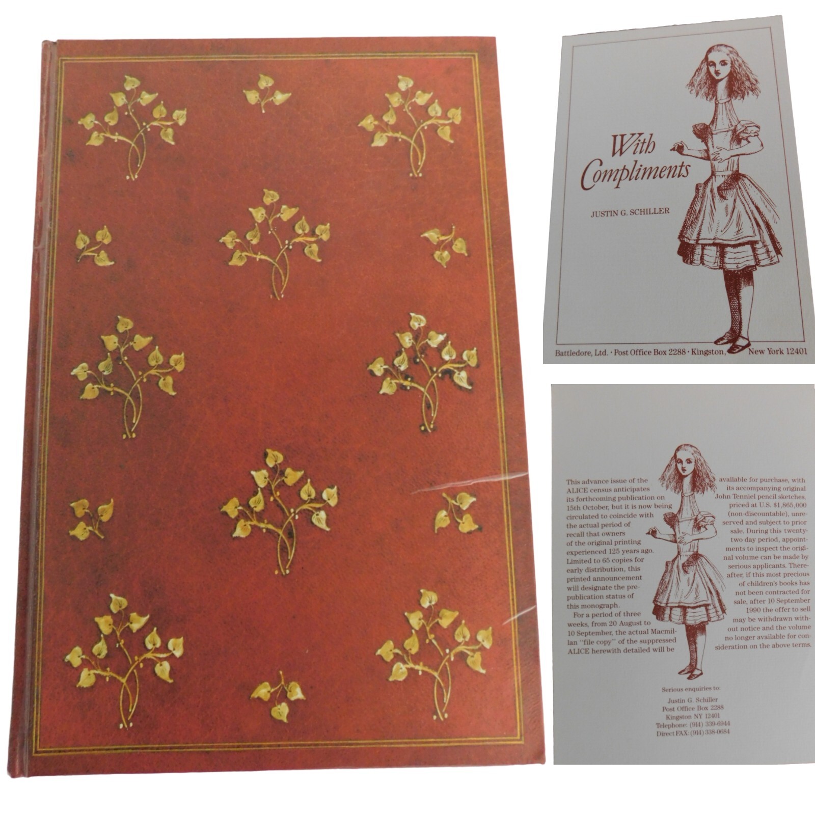 Alice’s Adventures in Wonderland: an 1865 Printing Re-Described – Advance Issue