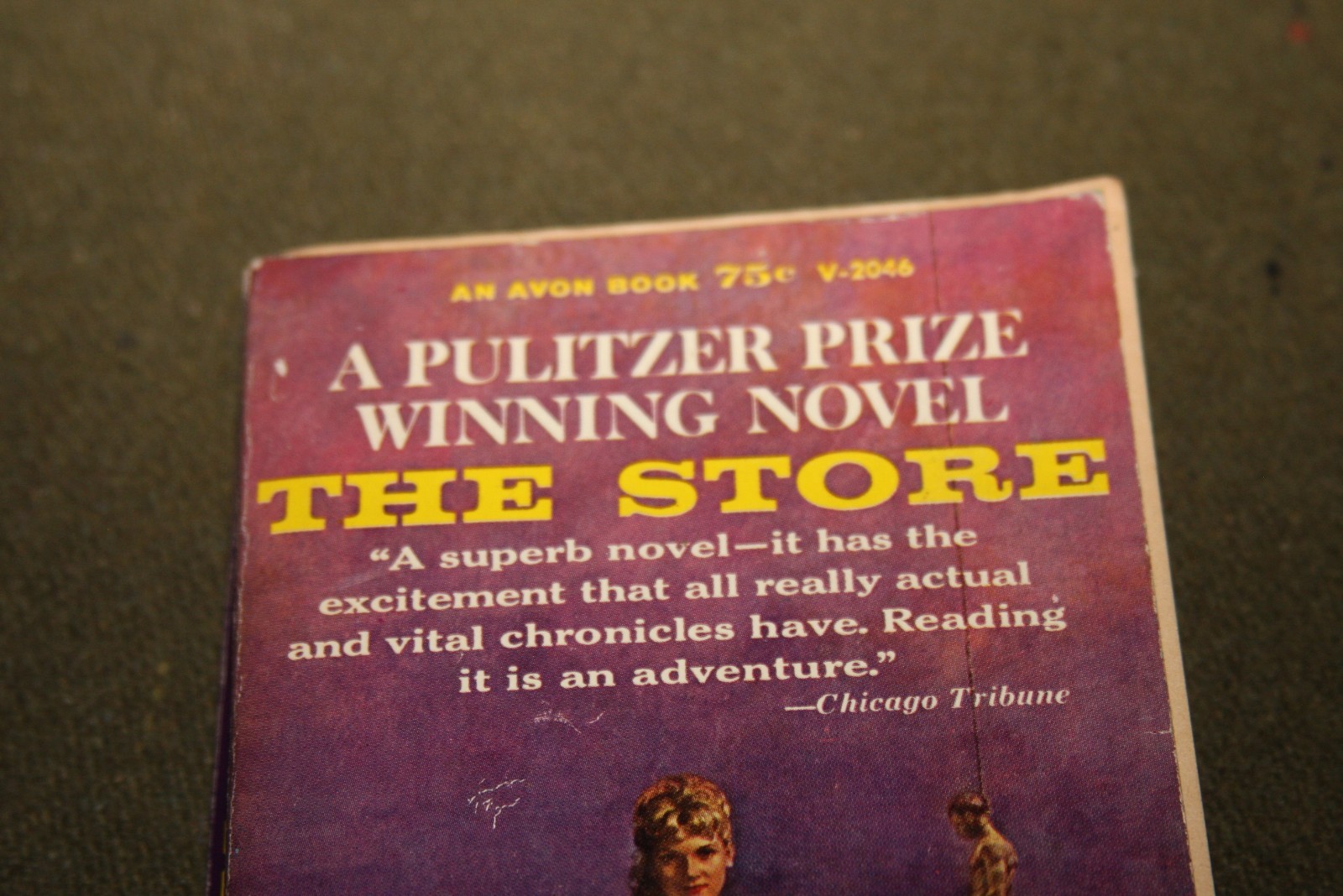 The Store by T. S. Stribling 1960’s PB Avon V-2046 1933 Pulitzer Prize Winner