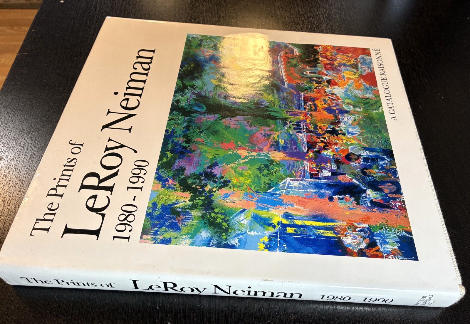 The Prints of LeRoy Neiman 1980-1990 Big HC w/ EX DJ ist Edition FREE Shipping