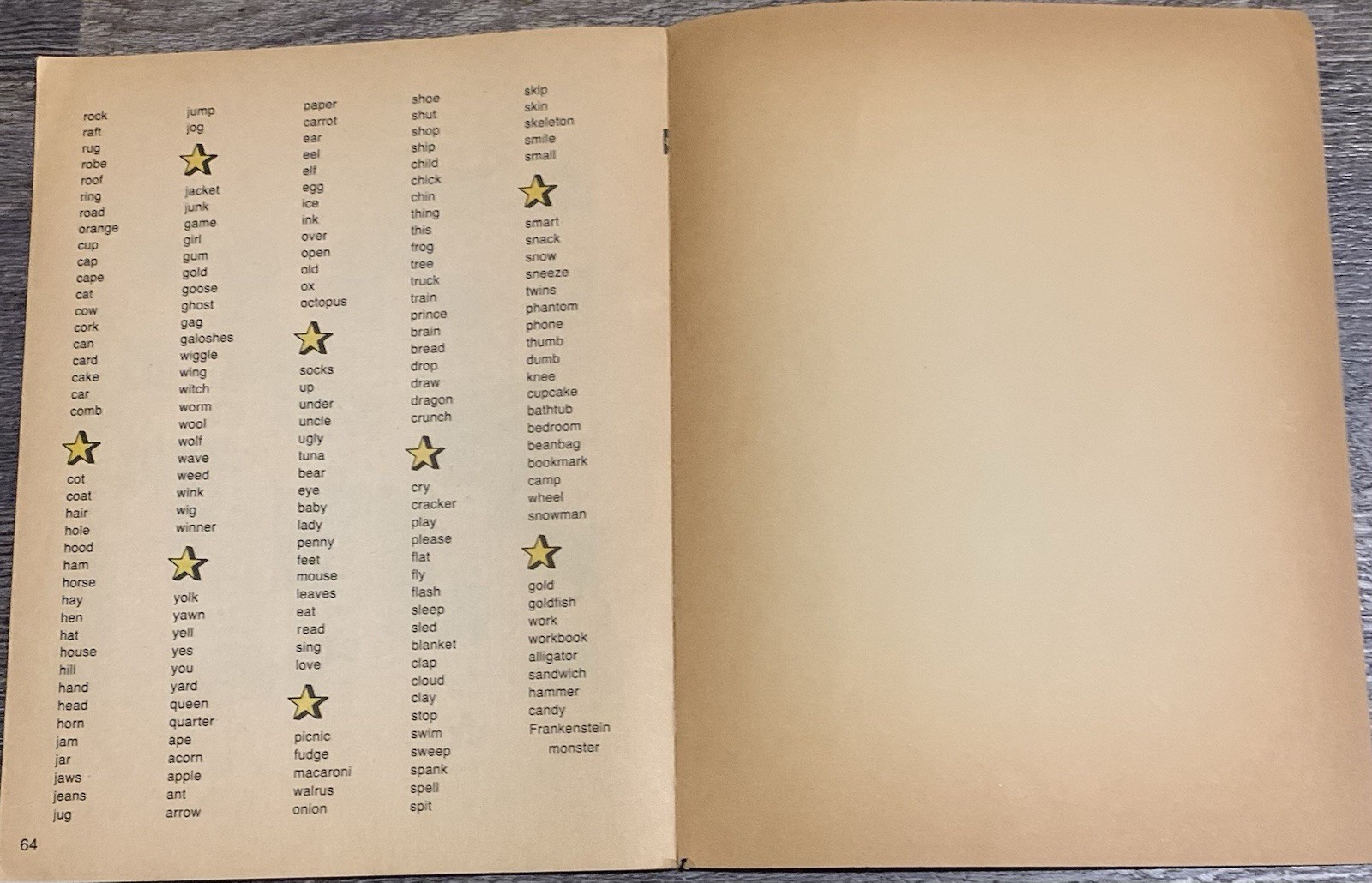 RARE! 1st Vtg Golden Trade PB Ed. Spelling Fun Arlene Dubanevich 1981 ACCEPTABLE