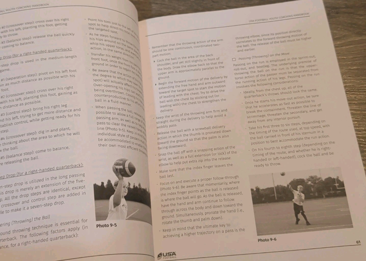 USA Football Youth Coaching Handbook Tony Dungy & James A. Peterson **SEE PHOTOS
