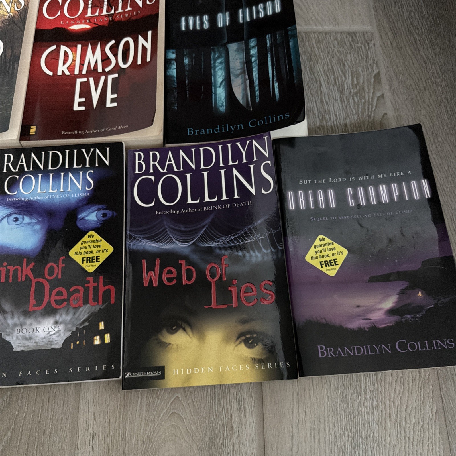 Lot of 7 Brandilynn Collins Stand Alone Paperbacks Very Good