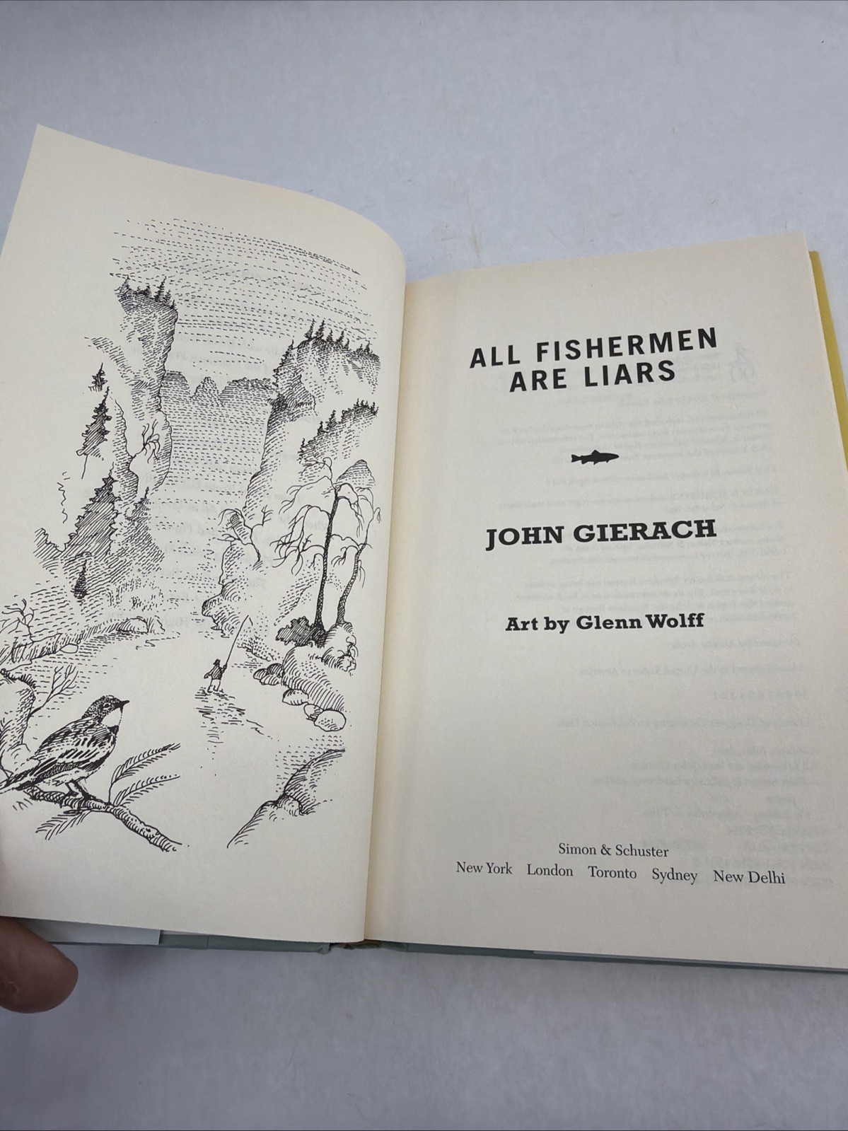 All Fishermen Are Liars Hardcover John Gierach
