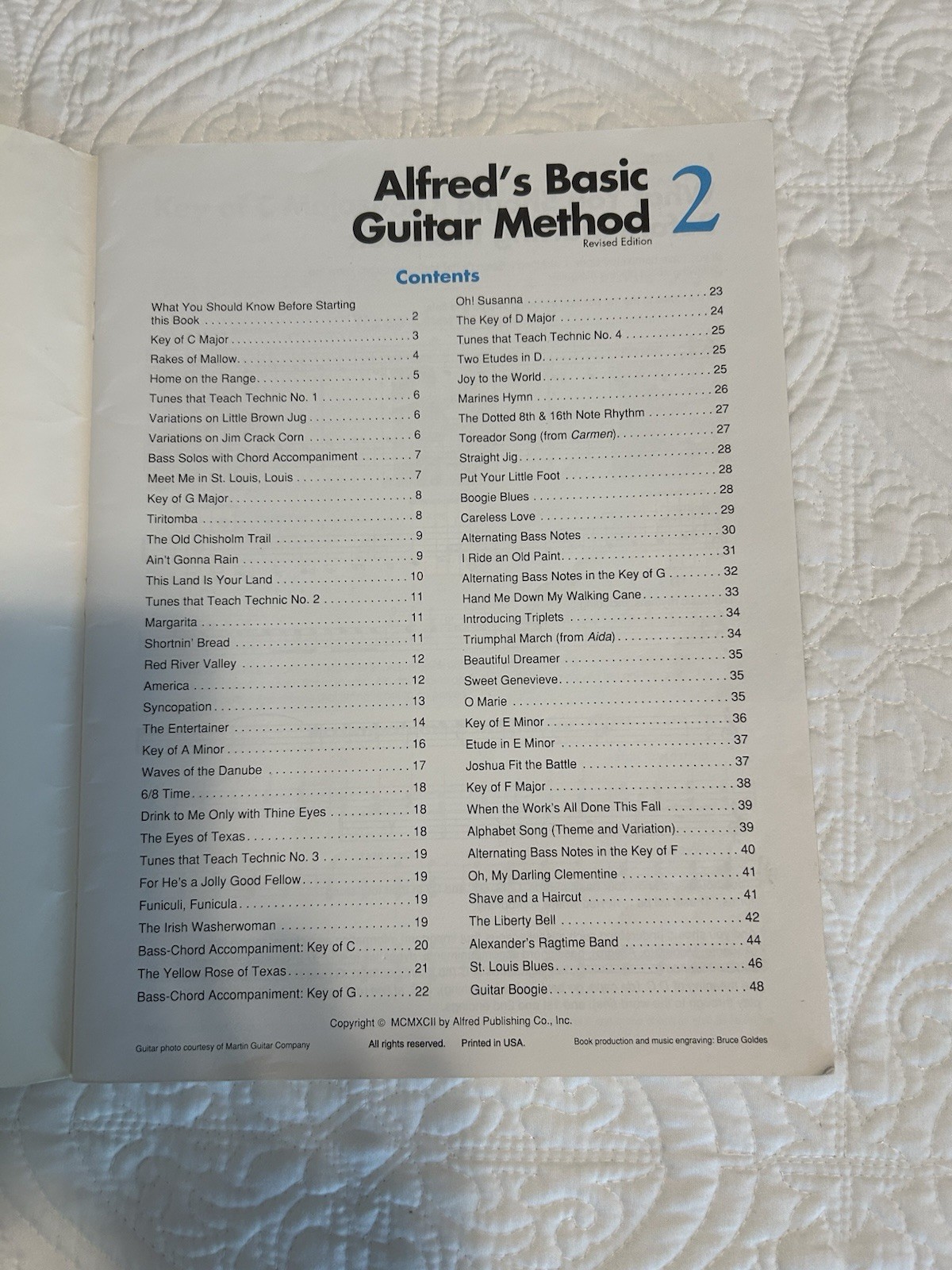 Alfred’s Basic Guitar Method 2 by Alfred d’Auberge; Morton Manus New