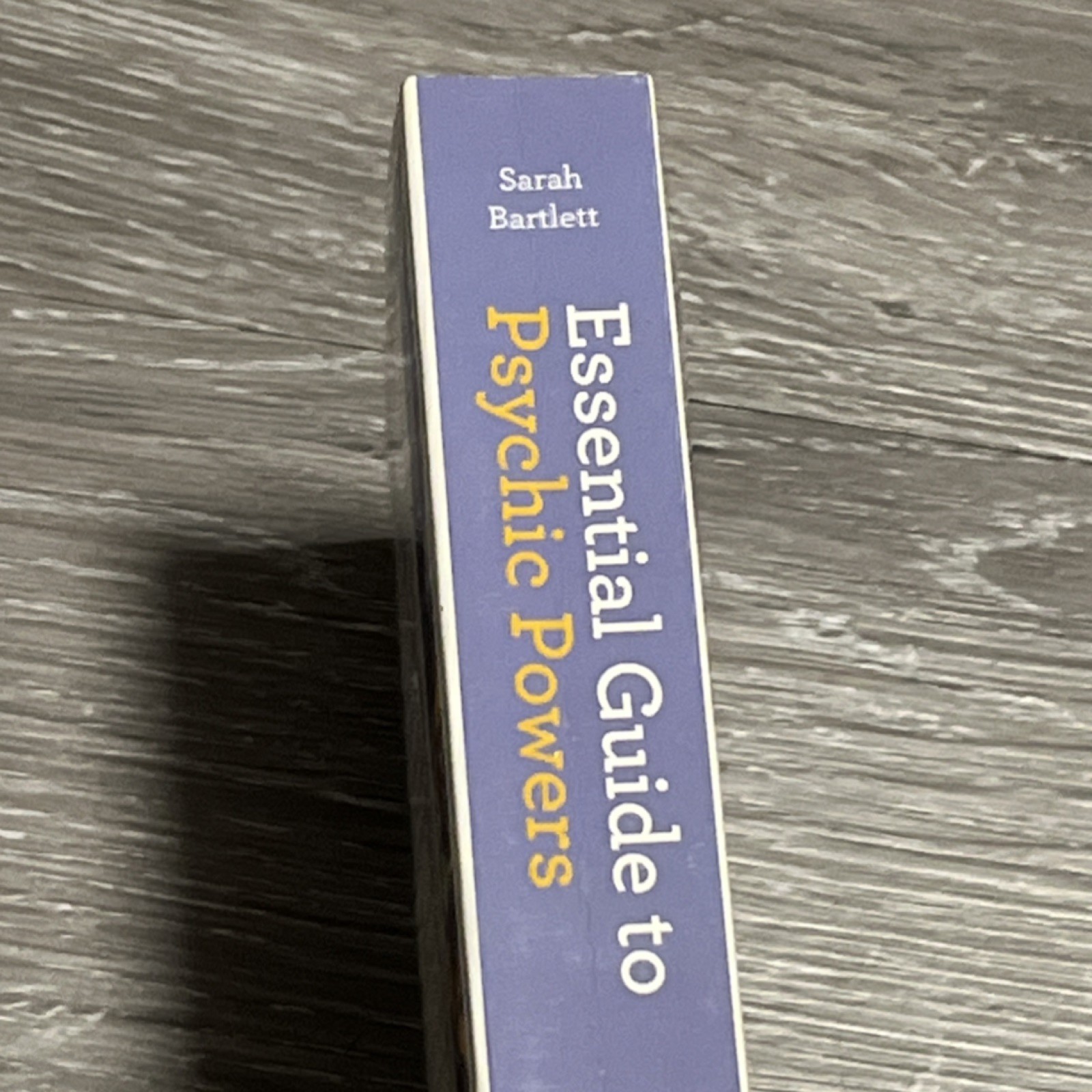 Essential Guide to Psychic Powers Sarah Bartlett Paperback Mind Body Spirit