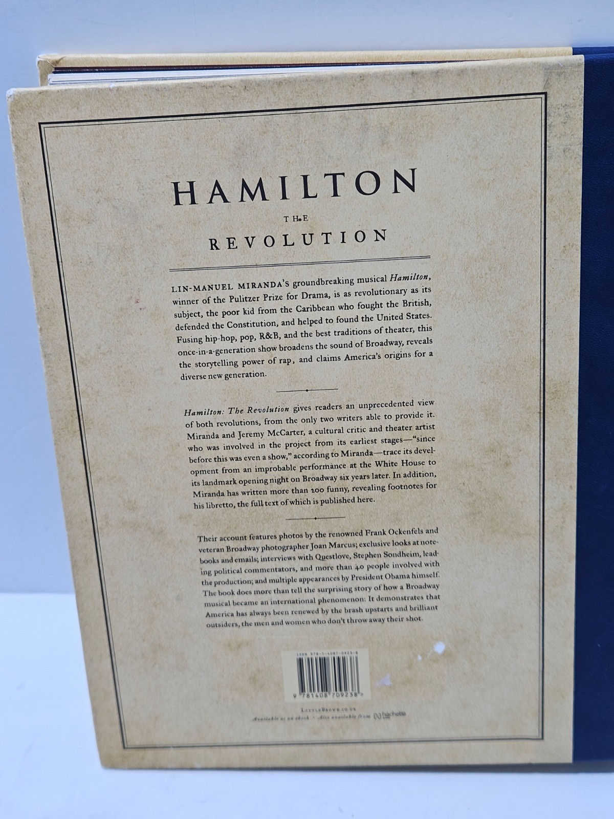 Hamilton: the Revolution, Hardcover by Miranda, Lin-Manuel; Mccarter, Jeremy,…