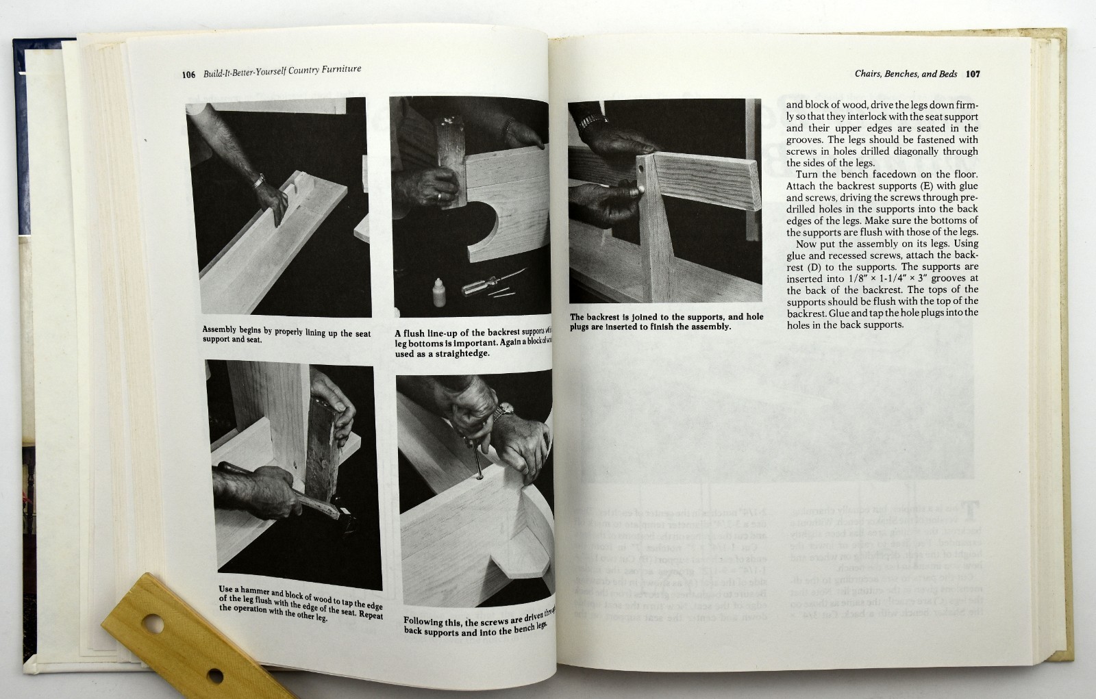 Build-It-Better-Yourself Country Furniture – Hardcover HC Family Handyman 1987