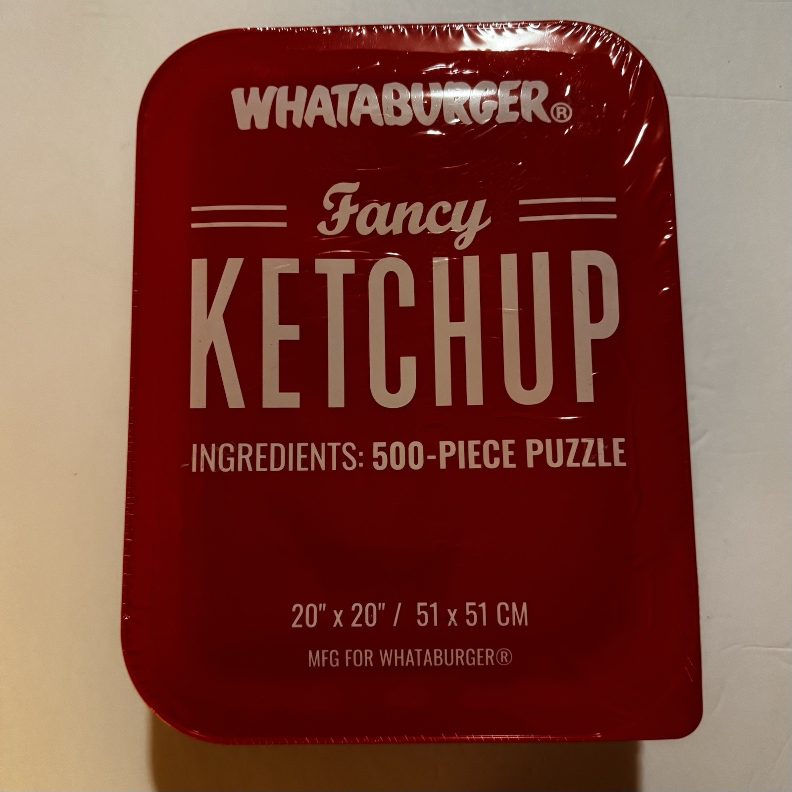 Whataburger Fancy Ketchup Puzzle: 500-Piece Puzzle by Blue Star Press