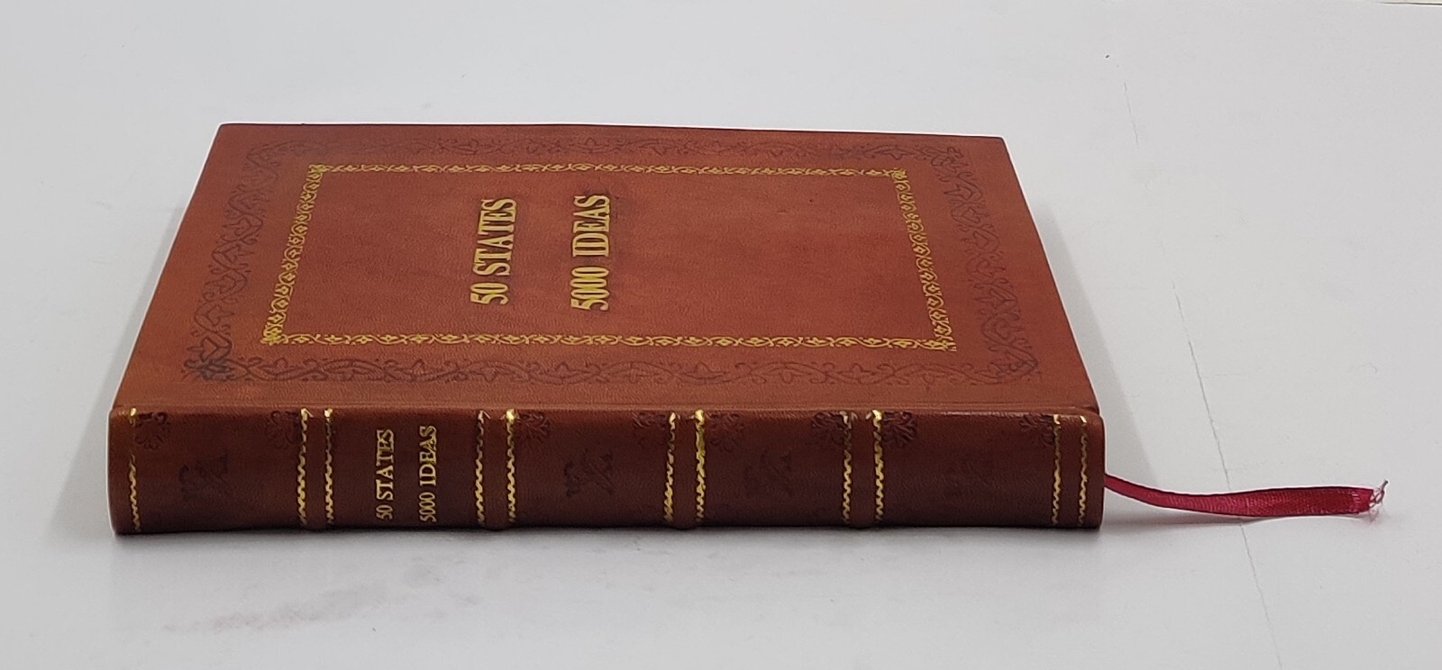 50 STATES, 5,000 IDEAS by Joe Yogerst [PREMIUM LEATHER BOUND]