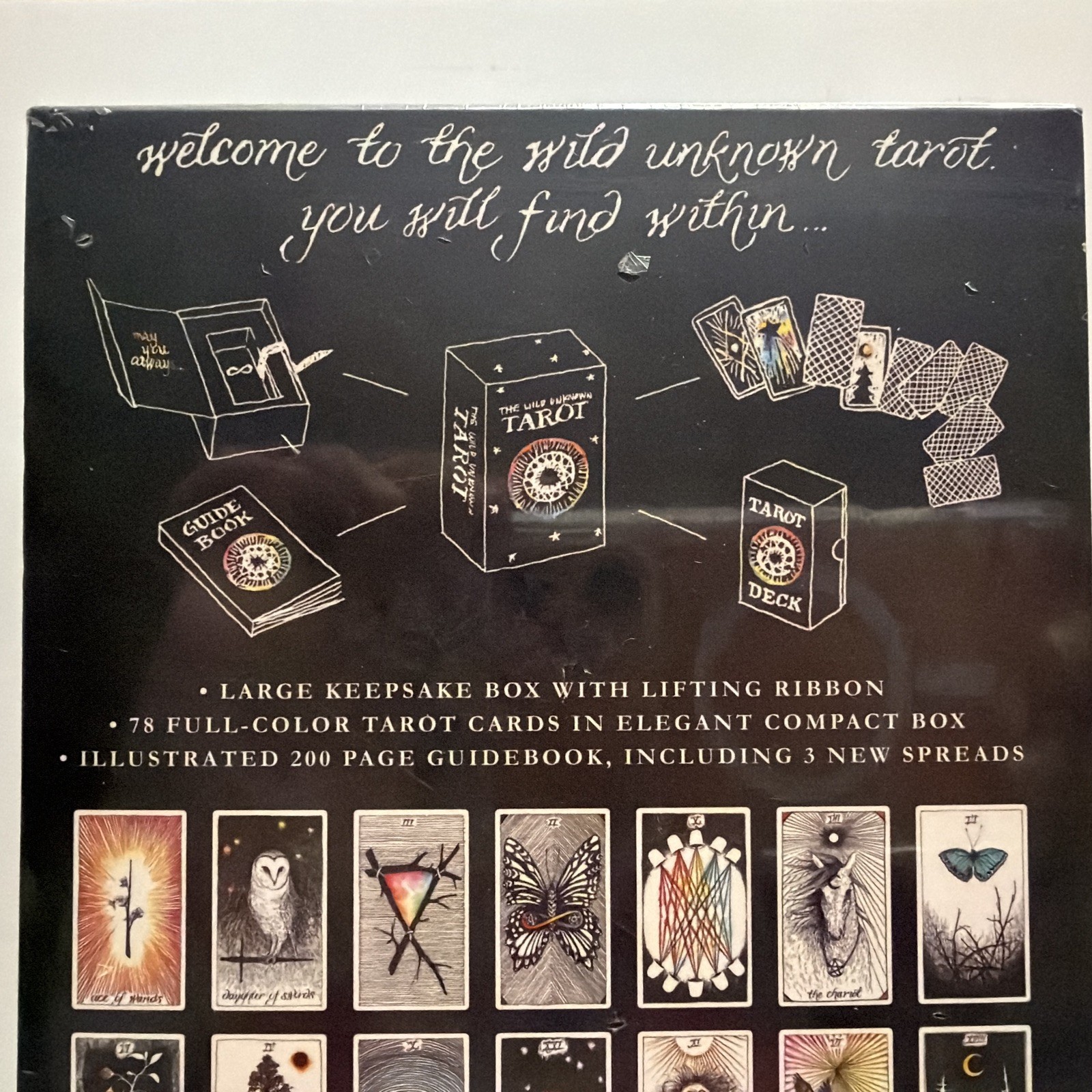 Wild Unknown Tarot Deck and Guidebook Keepsake Box Set by Kim Krans