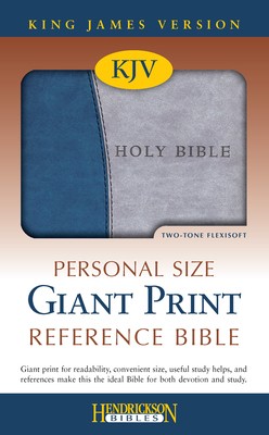 Personal Size Giant Print Reference Bible-KJV by Hendrickson