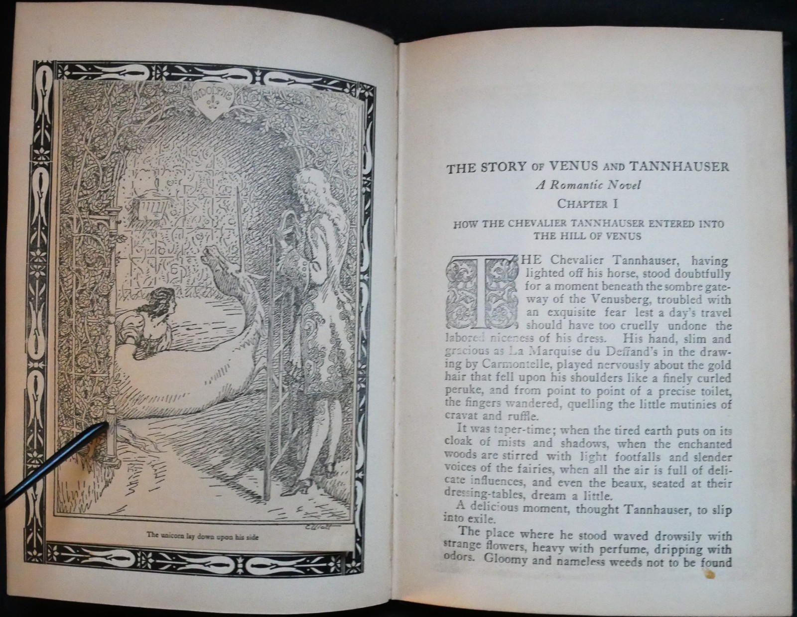 Venus and Tannhauser by Audrey Beardsley (No. 418/500) Privately Printed Ltd. Ed