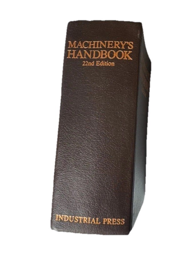 1985 Industrial Press 3rd Print Machinery’s Handbook 22nd Edition by Erik Oberg