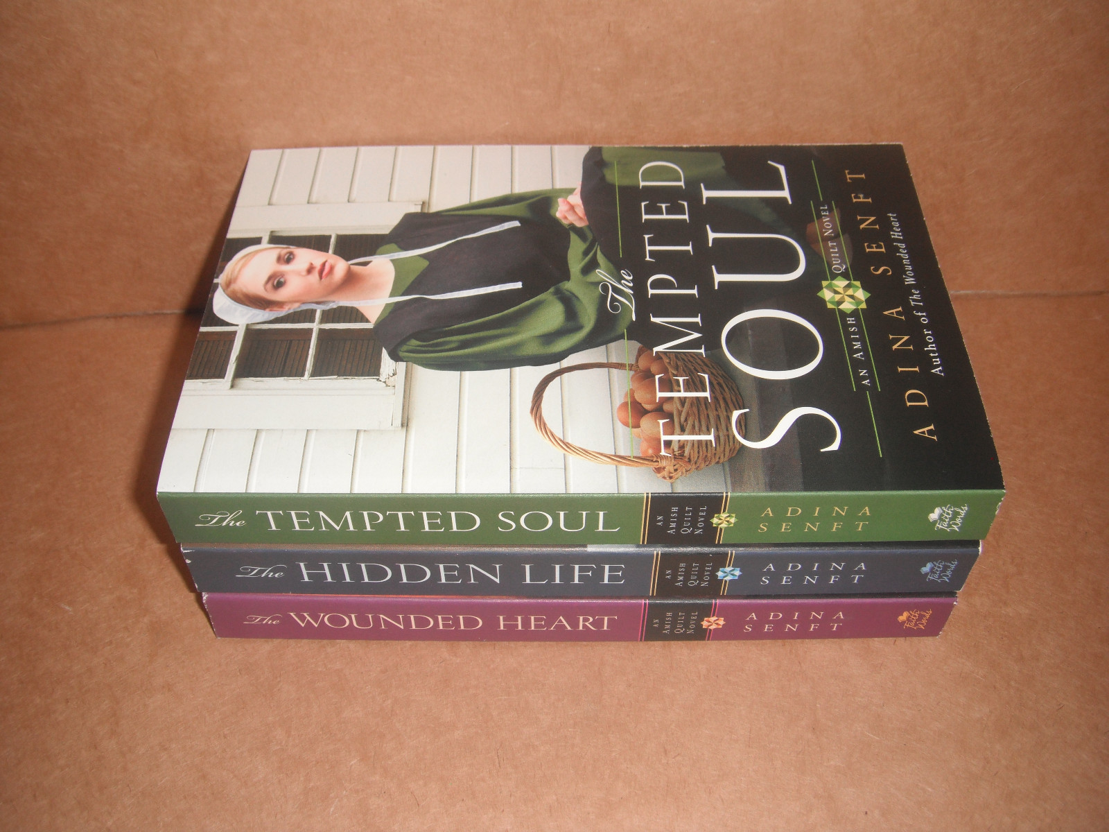 Amish Quilt Vol.1,2,3 Complete Set by Adina Senft Paperback NEW